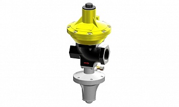 Регулятор давления газа COPRIM ALFA 20 BP со встроенным ПЗК BLC 10